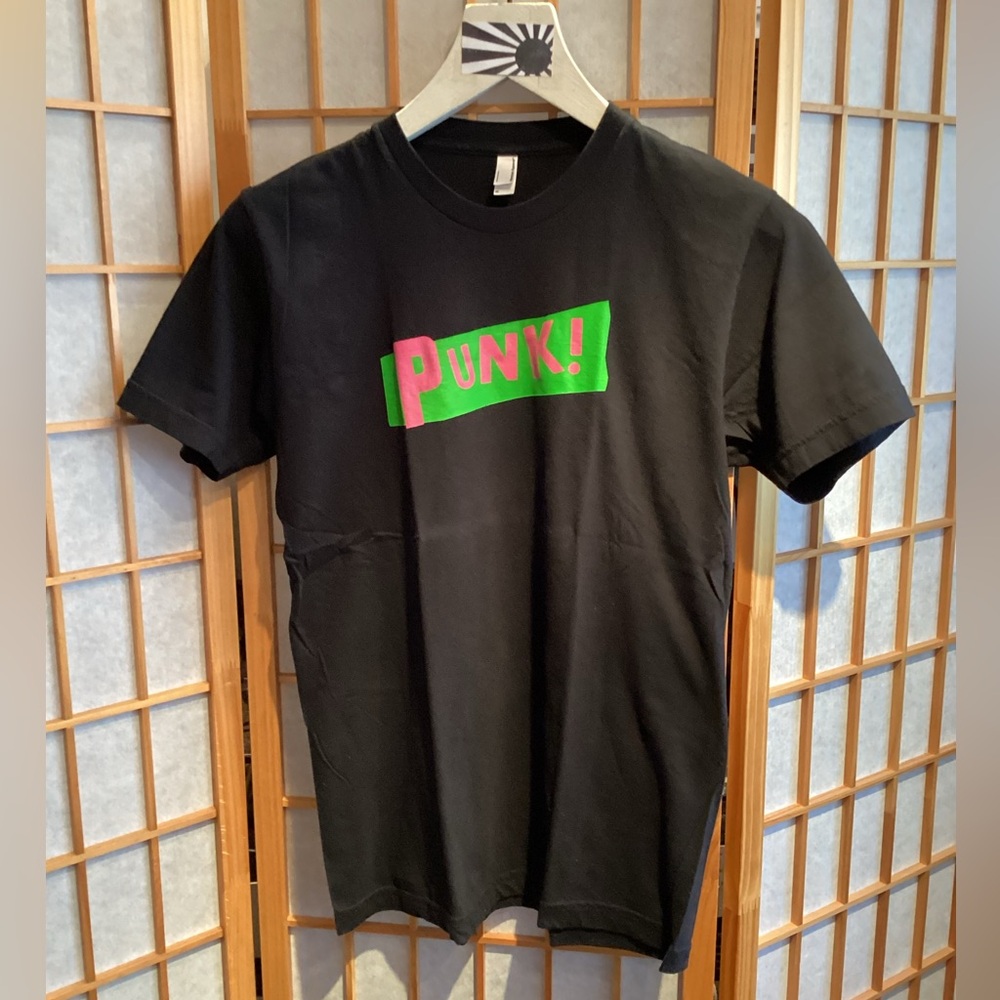 American Apparel Standard American "Punk!" Graphic T-Shirt Men's Size Medium